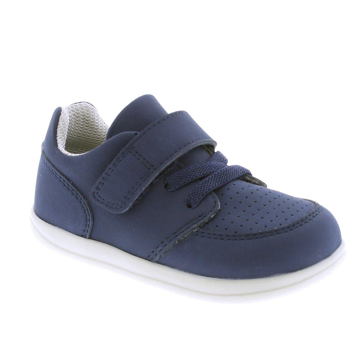 ANDY - W102-416 - Navy Buck Microfiber